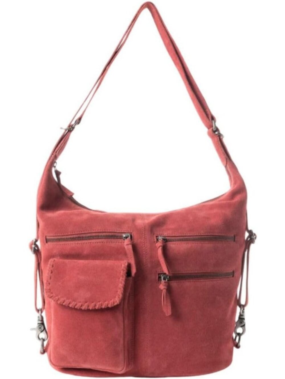 Stylish Leather Shoulder Purse & Convertible Backpack for Women - Versatile